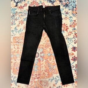 Slim Fit Men's Jeans - Black